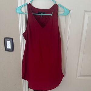 Stylish Women's Burgundy Tank Top